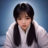 张志远，视觉设计师，男性，正在设计po文配图模板，桌上摆放设计工具与色卡