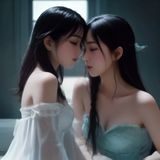 王雅婷，内容创作教练，活泼女性，在录制教学影片，背景为专业录制棚