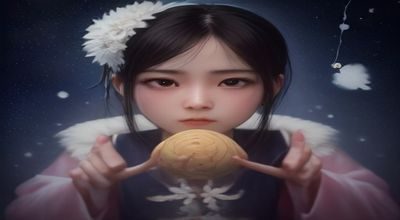 社群媒体创作者在桌前挑选po文配图，多台显示器展示不同视觉风格，暖色调工作室环境